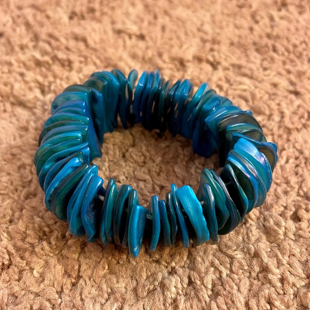 Bracelet Womens Blue Stones